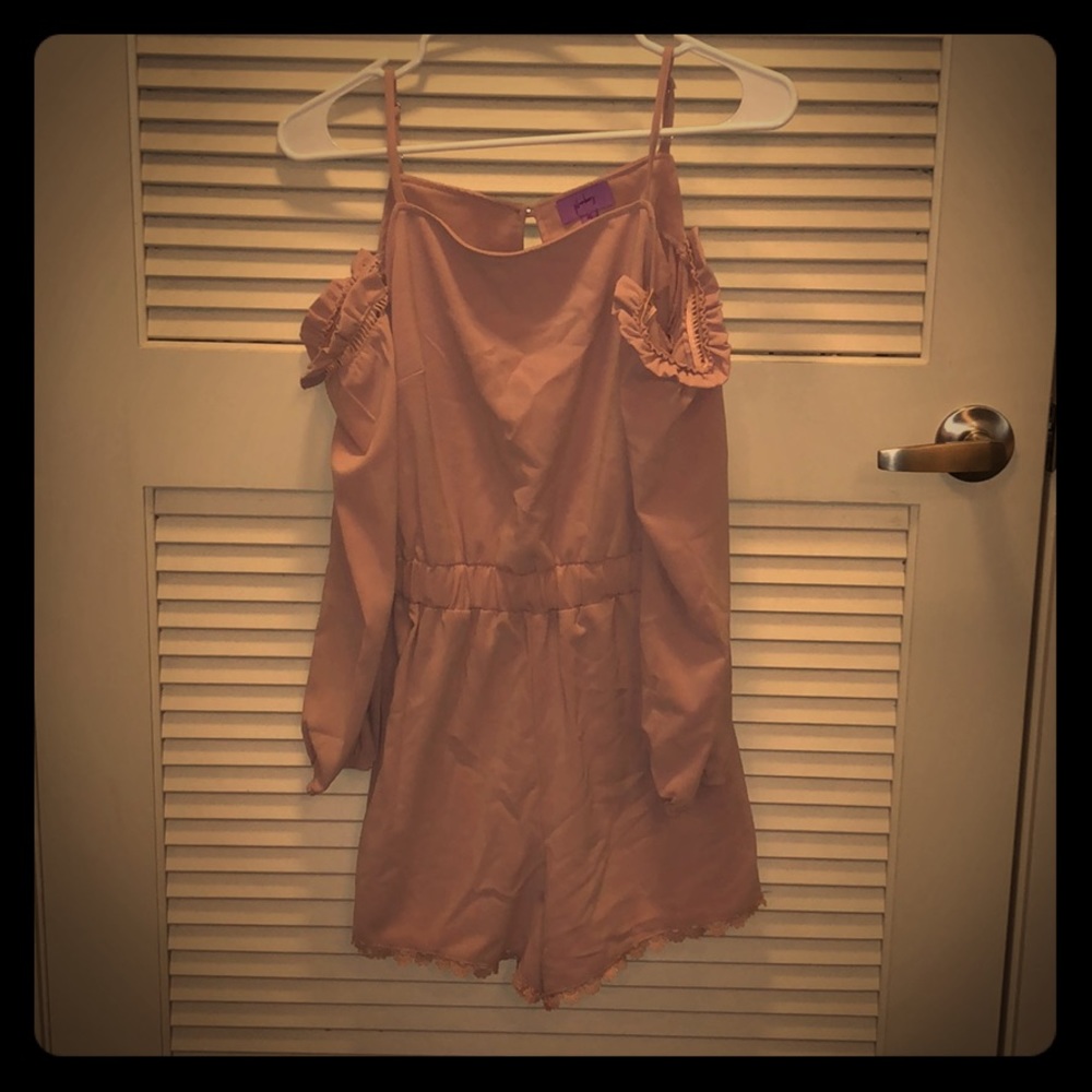 Plumberry long sleeve romper